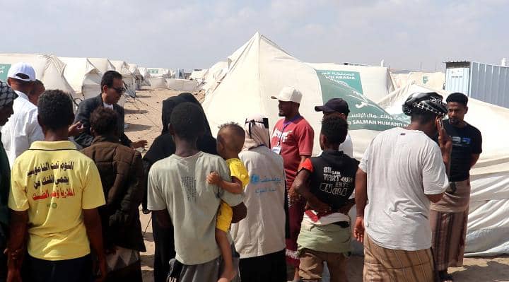 الشبكة المدنية تتفقد أوضاع النازحين في لحج وتدعو إلى تعزيز الاستجابة الإنسانية لاحتياجاتهم